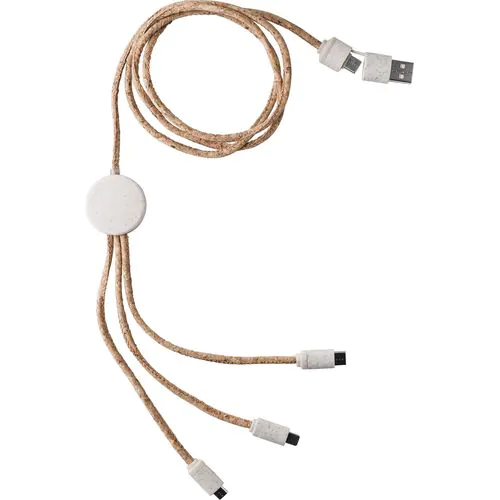 Charging cable cork Gemma Charging cable cork Gemma