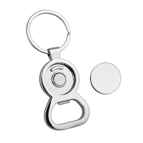 PORTE-CLES OUVRE BOUTEILLE AVEC JETON
