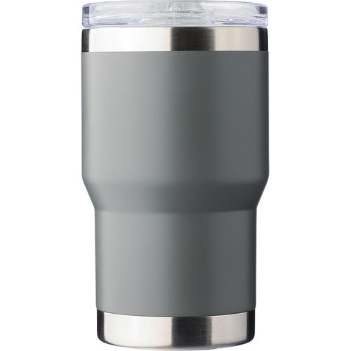 Recycled stainless steel double-walled travel mug (350 ml) Ayen