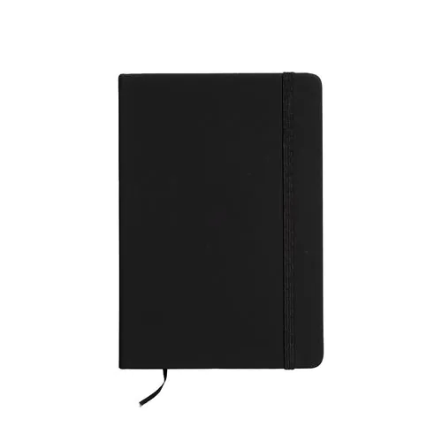 Carnet avec couverture en PU recyclé avec feuilles lignées (80 pag.)