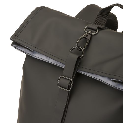Recycled water-resistant Soft PU (15") backpack