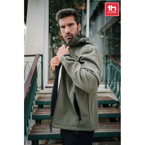 THC ZAGREB. Veste softshell pour homme en polyester et élasthanne THC ZAGREB. Veste softshell pour homme en polyester et élasthanne