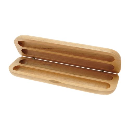 BOITE PARURE BOIS 2 STYLOS