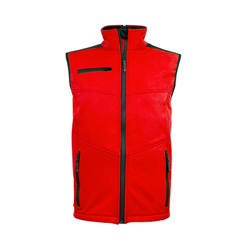 Gilet avec empiècements en oxford anti-abrasion RUTILE Gilet avec empiècements en oxford anti-abrasion RUTILE
