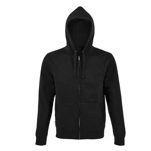 Sweat à capuche zippé NATHAN - France Noir L Sweat à capuche zippé NATHAN - France Noir L