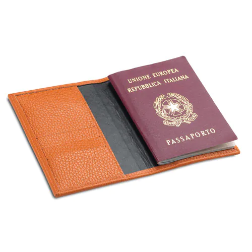 Funda para pasaporte en piel