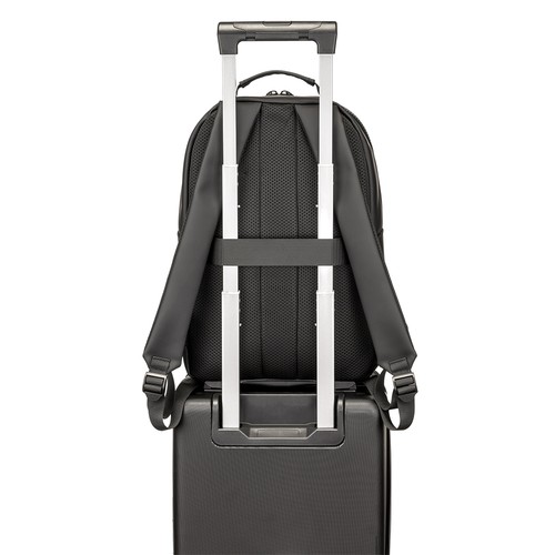 Mochila para ordenador portátil (15) en PU suave resistente al agua. Mochila para ordenador portátil (15) en PU suave resistente al agua.