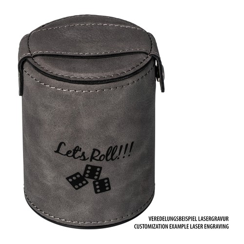 Dice cup with 5 dice RE98-BETEROU