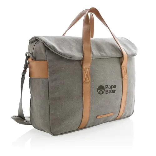 Borsa porta PC in canvas senza PVC Borsa porta PC in canvas senza PVC