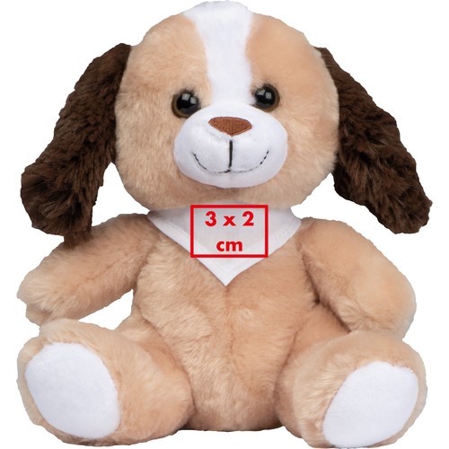 Chien en peluche