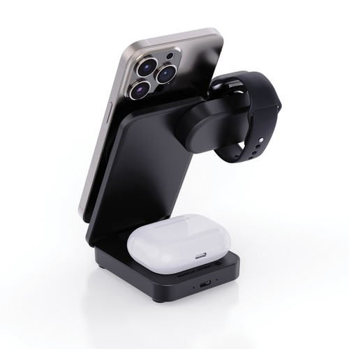 Urban Vitamin Arcadia RCS rplastic 15W 3in1 magnetic charger