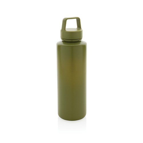Bouteille 500ml en PP recyclé RCS et avec poignée Bouteille 500ml en PP recyclé RCS et avec poignée