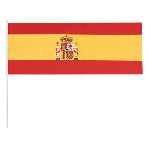 Flag in 190T polyester Monstera deliciosa