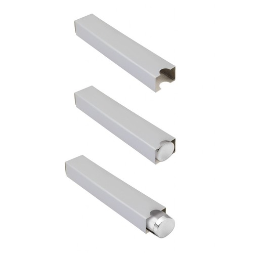 BOX ALUMINIUM CHROMED -NO PEN BOX ALUMINIUM CHROMED -NO PEN