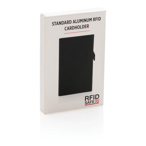 Tarjetero RFID de aluminio estándar