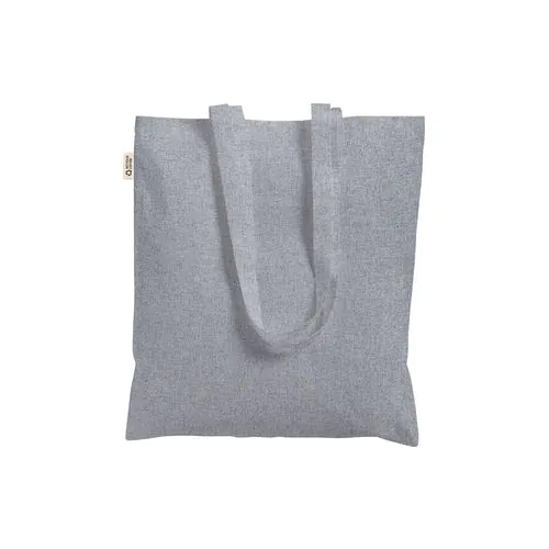 Shopper in cotone/poliestere riciclato 180 g/m2, manici lunghi Shopper in cotone/poliestere riciclato 180 g/m2, manici lunghi
