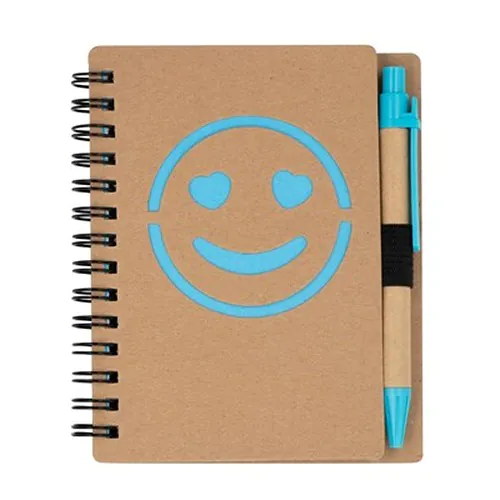 Notebook approx. B7 "smiling face" with ball pen | Dylan Notebook approx. B7 "smiling face" with ball pen | Dylan