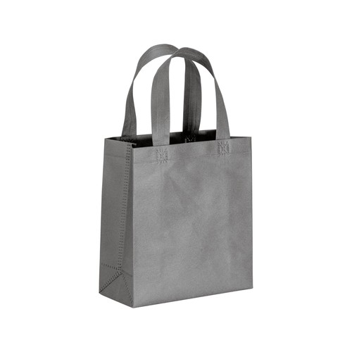 80 g/m2 non-woven fabric mini shopping bag with gusset and short handles 80 g/m2 non-woven fabric mini shopping bag with gusset and short handles