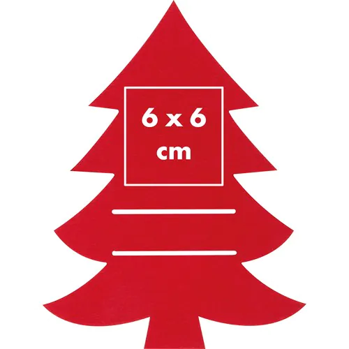 Cubertero en forma de árbol de Navidad Cubertero en forma de árbol de Navidad