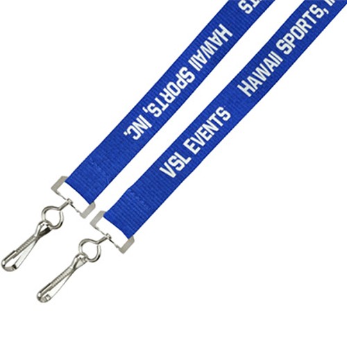 Custom Economical Open-Ended Event Lanyards - One-Colour Print Custom Economical Open-Ended Event Lanyards - One-Colour Print