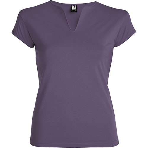 Camiseta entallada cuello redondo BELICE