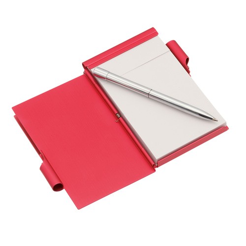 Card holder, block and pen Leti