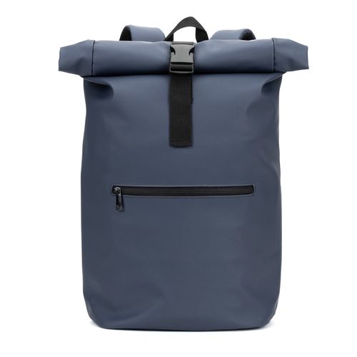 PORTLAND. Sac à dos à enroulement en PU avec poche pour ordinateur portable 16 pouces PORTLAND. Sac à dos à enroulement en PU avec poche pour ordinateur portable 16 pouces