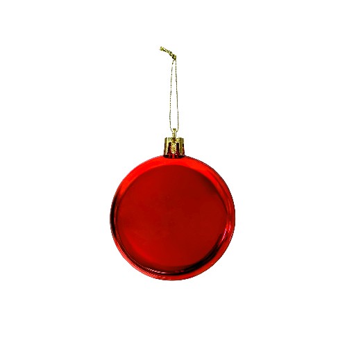 Bola de Navidad delgada con acabado brillante. Lilii