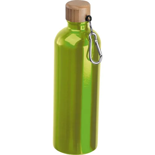 Gourde en acier inoxydable avec mousqueton, 750ml Gourde en acier inoxydable avec mousqueton, 750ml