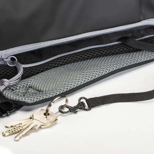 Zaino porta pc in soft pu water resistant, compartimento notebook