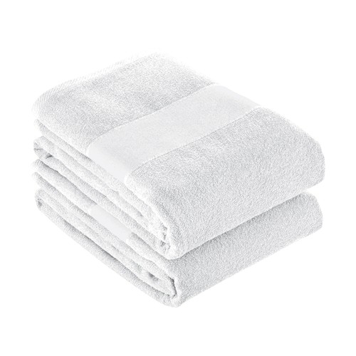 100% cotton (300 g/m2) terry towel with a matching polyester strip for printing 100% cotton (300 g/m2) terry towel with a matching polyester strip for printing