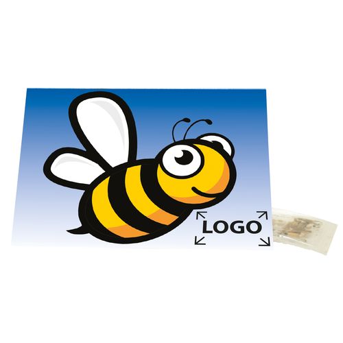 Folded Card Bee
