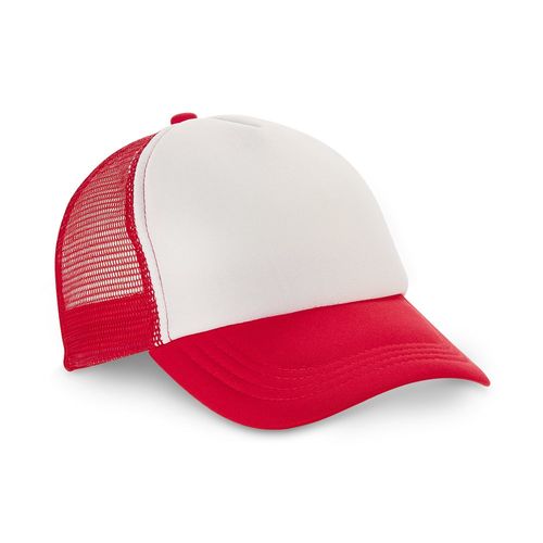 NICOLA. Polyester and mesh cap (150 g/m²) NICOLA. Polyester and mesh cap (150 g/m²)