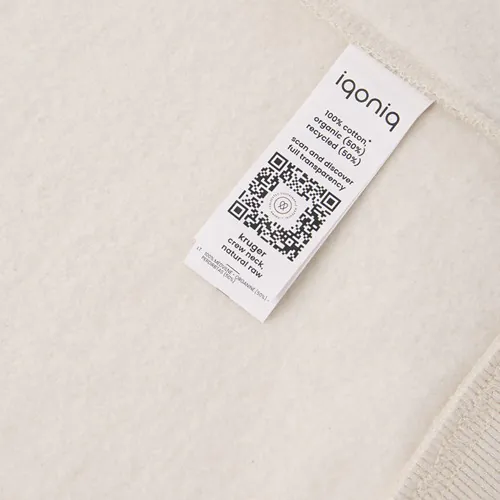 IQONIQ Kruger gerecycled katoen relaxed sweater IQONIQ Kruger gerecycled katoen relaxed sweater