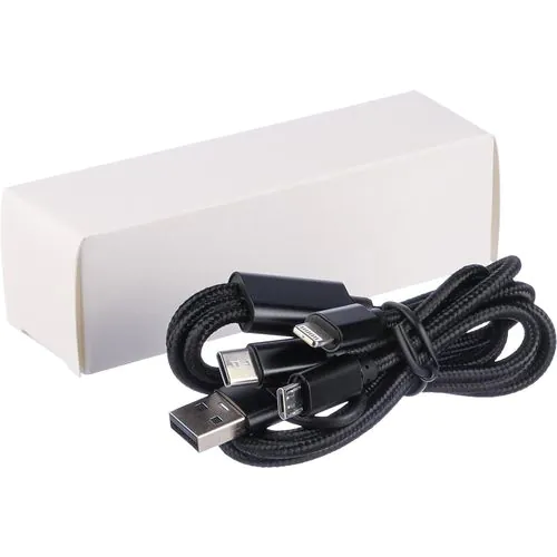 Nylon oplaadkabel Leif
