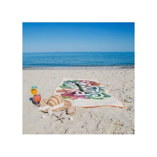 Serviette de plage R-PET à séchage rapide 100 × 180 cm, sublimation
