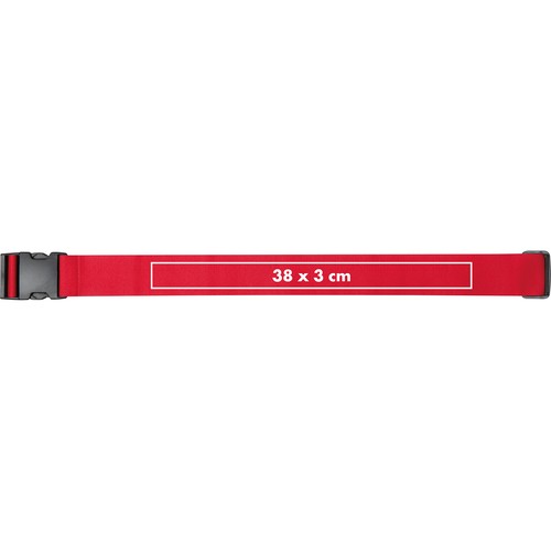 Adjustable luggage strap