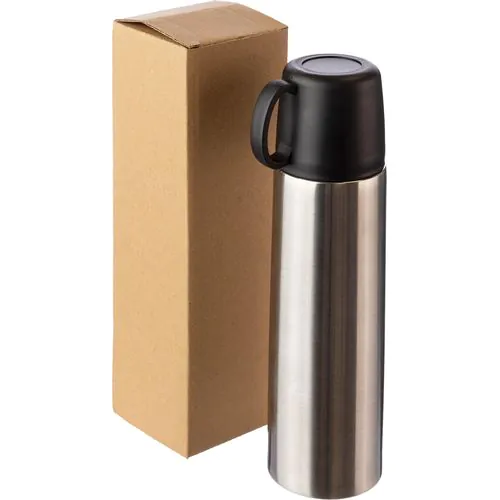 Thermos in acciaio inox 304 a doppia parete, capacità 500 ml Jan Thermos in acciaio inox 304 a doppia parete, capacità 500 ml Jan
