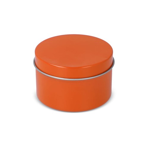 Bougie parfumée à base de plantes Kirtan dans une grande boîte en métal recyclé Bougie parfumée à base de plantes Kirtan dans une grande boîte en métal recyclé