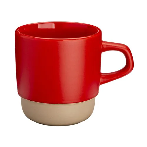 320 ml ceramic mug. Stackable. With matte exterior and glossy interior 320 ml ceramic mug. Stackable. With matte exterior and glossy interior