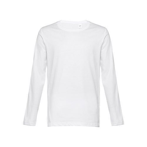 THC BUCHAREST WH. T-shirt da uomo in cotone a maniche lunghe THC BUCHAREST WH. T-shirt da uomo in cotone a maniche lunghe