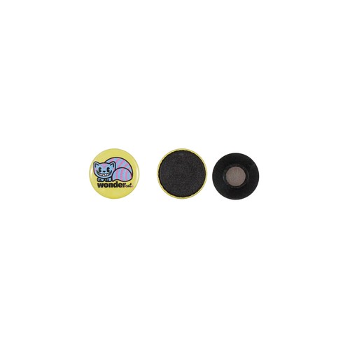 Bouton en métal 25mm avec aimant pour vêtements