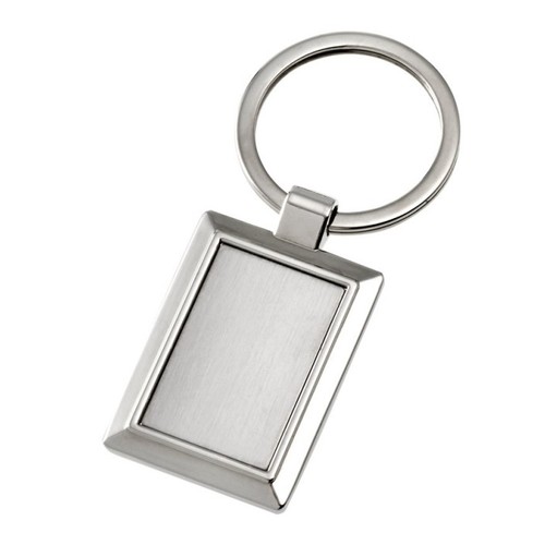 KEYCHAIN WITH RECTANGULAR SHINY PLATE KEYCHAIN WITH RECTANGULAR SHINY PLATE