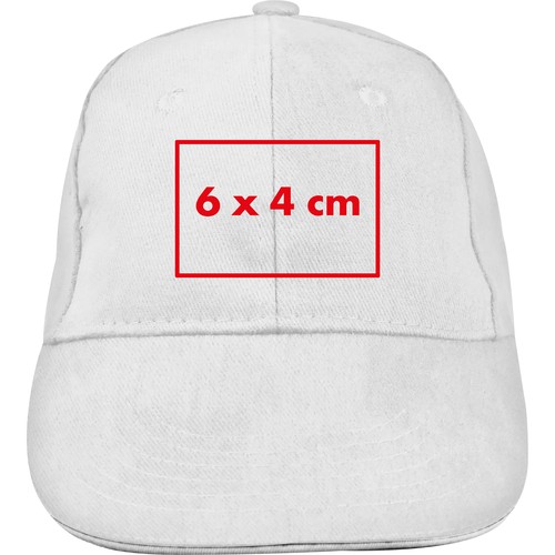 6-panel sandwich baseball cap