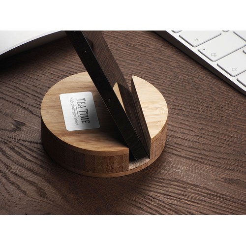 Drewniana podstawka pod telefon Drewniana podstawka pod telefon