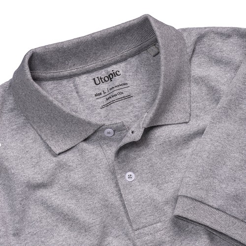 100% recycled fabric polo