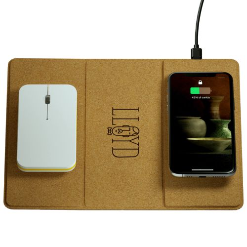 Cork mouse pad and wireless charger Cork Pad Cork mouse pad and wireless charger Cork Pad