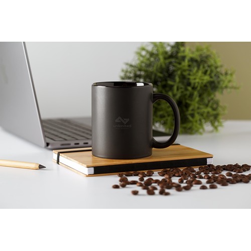 Kitty Mug Matt Black 350 ml Kitty Mug Matt Black 350 ml