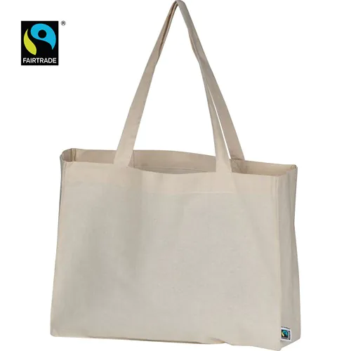 Bolsa de algodón de comercio justo Bolsa de algodón de comercio justo