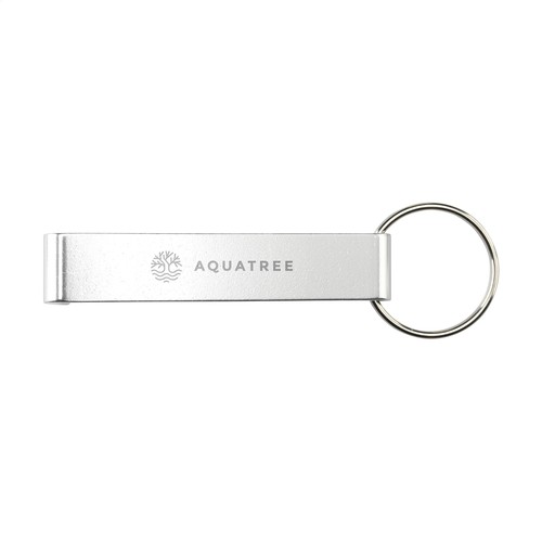 Alu Opener Phone Stand GRS Recycled keyring Alu Opener Phone Stand GRS Recycled keyring